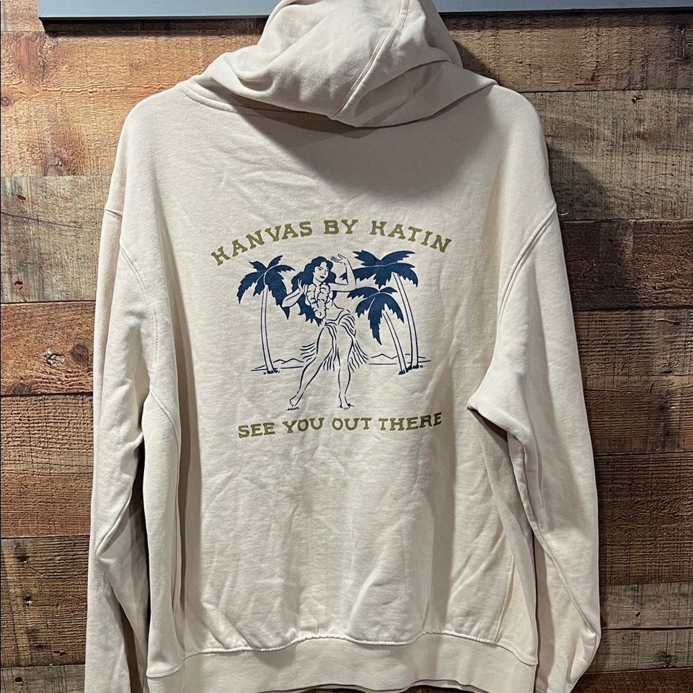 Katin Cream Hoodie men's medium